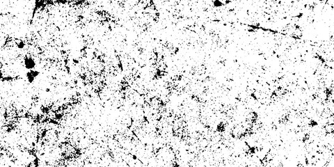 A stark black and white overlay featuring an intensely distressed, grungy texture with scattered dark speckles.