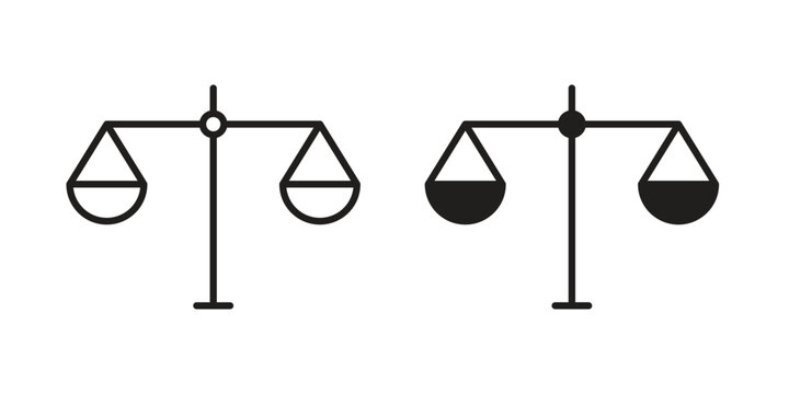 Ethics icons or logo design isolated sign symbol vector illustration - high quality line style vector