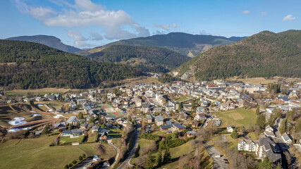 Villard de Lans Town in the Vercors Mountains
