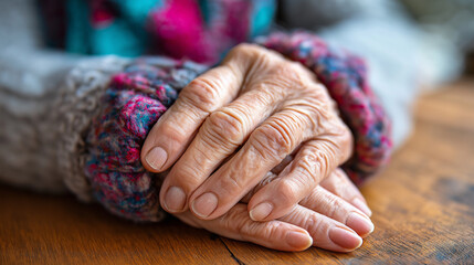 Elderly care aging population challenges, dignity in elder support symbolizing, photography style documentation, senior assistance concept, compassionate aging services, with copy 