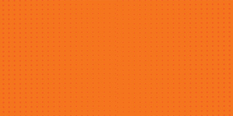 Dots halftone orange color pattern gradient texture with technology digital background. Dots pop art comics with summer background. modern orange dotted © erika