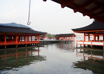 安芸の宮島の神社