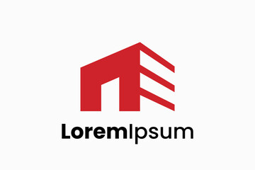 Warehouse Vector Logo Premium 