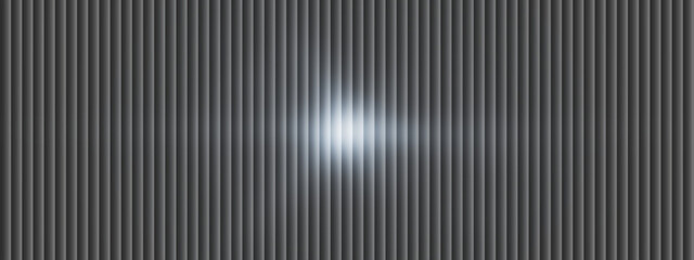 Fototapeta premium Glowing light streak on black vertical striped background black background vertical stripes