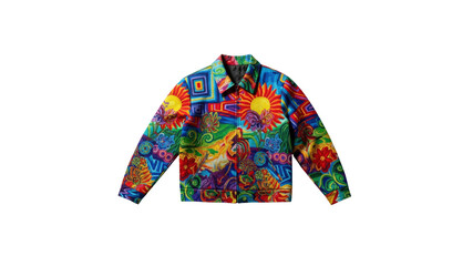 Colorful floral jacket