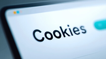Browser Window with Cookies for Internet Data Storage