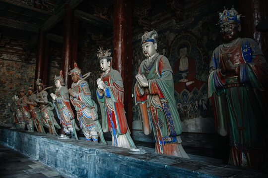 High-definition Images of Huayan Temple in Datong Ancient City, Datong, Shanxi Province, China
