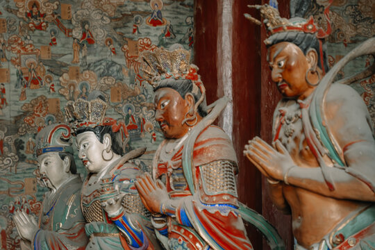 High-definition Images of Huayan Temple in Datong Ancient City, Datong, Shanxi Province, China
