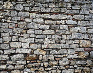 Fototapeta premium Natursteinmauer