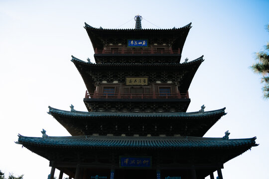 High-definition Images of Huayan Temple in Datong Ancient City, Datong, Shanxi Province, China
