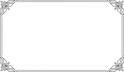 Ornate vintage gold frame borders with floral swirls,Elements of ornate vintage frames. Border gold on white classic swirls, floral motifs. Design print for greeting cards, wedding invitations, restau © MH