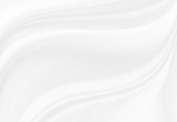 Obraz premium White gray satin texture that is white silver fabric silk background with beautiful soft blur pattern natural.