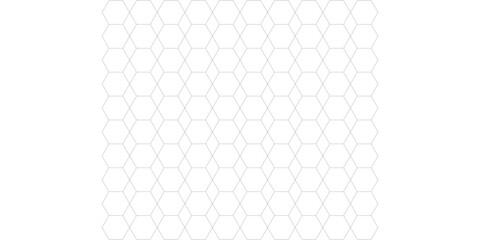 This minimalist abstract image features a repeating geometric pattern against a plain white background. The pattern consists of small, interconnected hexagons formed by very faint, light gray lines. 