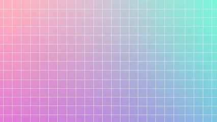 pastel gradient grid pattern featuring a modern aesthetic background with an abstract colorful texture for graphic design and digital ui ux wallpaper.