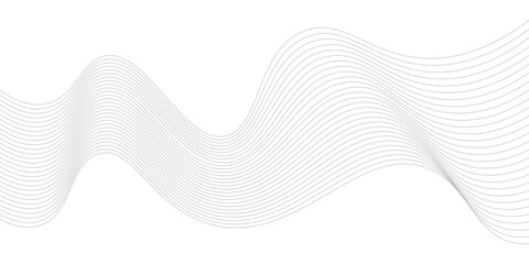 Abstract wave stripes lines pattern on white background vector. Eps 10
