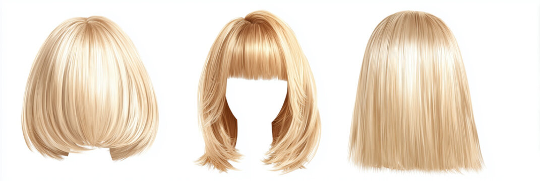 Blonde wig collection