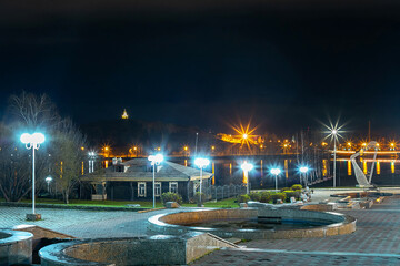 Night city, Nizhny Tagil. Ural, November 2025.