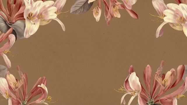 Vintage botanical art featuring an elegant flower arrangement with delicate petals and subtle hues, perfect for adding a touch of floral elegance to your designs. 