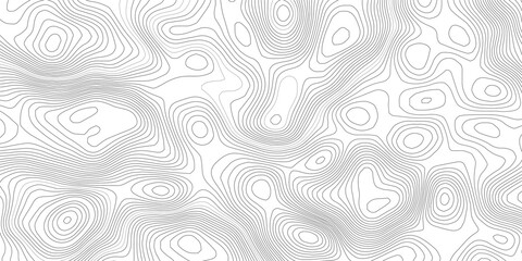 Modern minimalist topographic map line pattern on white background, featuring soft gray and cyan contour terrain lines forming a clean geographic elevation vector design © Ahmad Araf