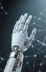 futuristic robot cyborg