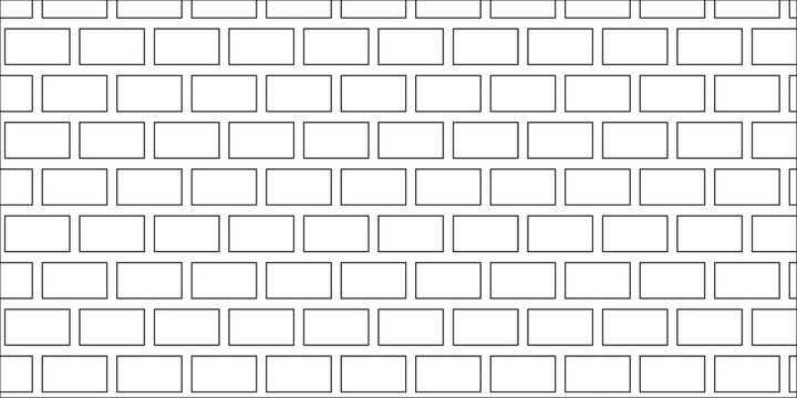 Pavement slab road seamless mosaic stone concrete wall surface tiles. subway vector block rock white brick wall texture background.