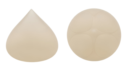 Silicone breast petals for invisible bra
