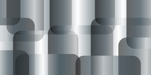 Abstract cube vector element modern overlay diamond triangle. paper white and gray gradient technology pattern web corporate brochure layer space texture background.