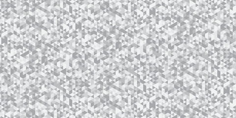 Obraz premium Abstract Overlap random vector element modern overlay diamond triangle mosaic paper white and gray low polygon web brochure layer space texture background.