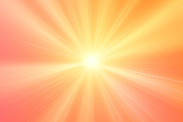 Gradient sunlight background with soft glow.