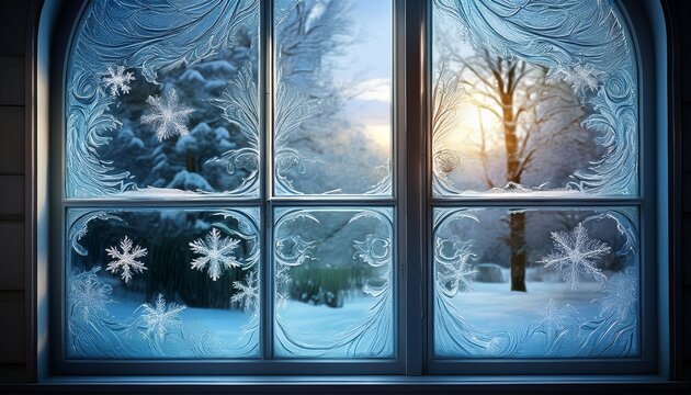 Vereistes Fenster