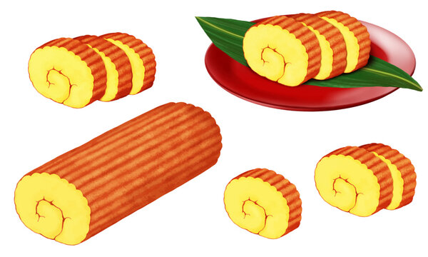 日本の正月料理おせちに欠かせない卵料理の伊達巻