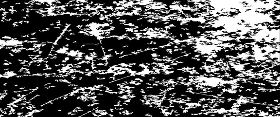 Grunge Dust and Scratch Texture in Black and White Dirty Style Vector Illustration for Distressed Background and Design Use.