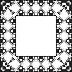 black and white seamless pattern