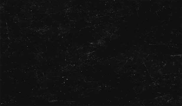 Grunge Dust and Scratch Texture in Black and White Dirty Style Vector Illustration for Distressed Background and Design Use.