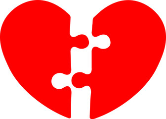 Red Heart Puzzle 