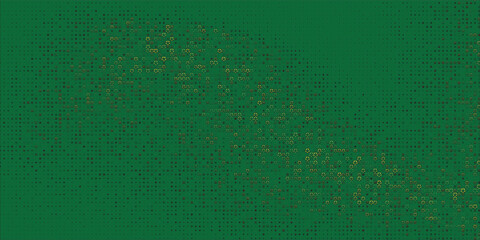 Dots halftone yellow green color pattern gradient texture background. Green dots background vector Illustration