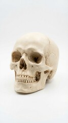Obraz premium skull on a white background