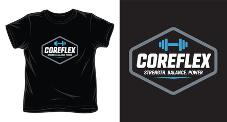 coreflex graphic victor art t-shirt design print template