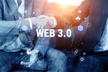 A map of global Web 3.0 decentralized applications and services. The ecosystem includes cryptocurrency, blockchain, and decentralized finance (DeFi). Motif