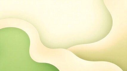 abstract green wave background