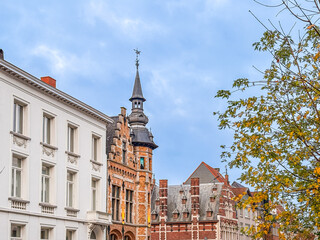 Obraz premium Kortrijk is a Belgian city and municipality located in the Flemish province West Flanders.