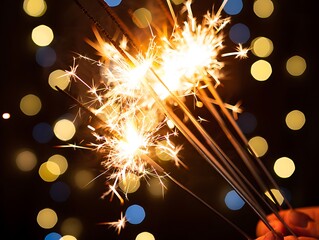 Celebrating the arrival of 2026 with a spectacular display of colorful fireworks.