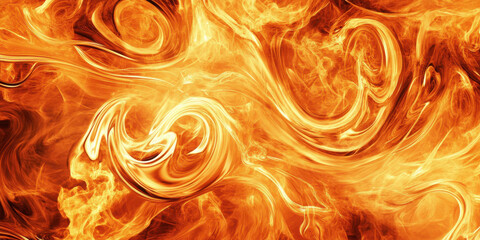 vibrant orange fire vortex swirling in dynamic abstract energy flow ideal for digital wallpaper and banner backgrounds