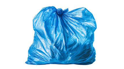 A bundle of scented tall kitchen garbage bags in their original plastic wrapping transparent png background. Ai generated