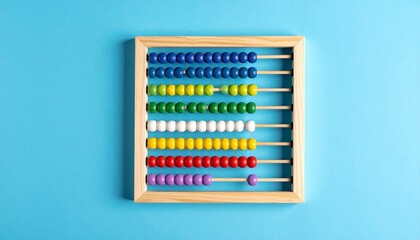 old abacus and calculator