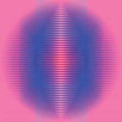Perception Bloom &ndash; Abstract Gradient Illusion Series Web