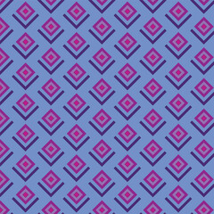  Seamless Geometric Diamond Stacked Pattern.