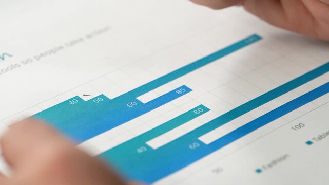 Business Data Analysis Charts Graphs Financial Reconciliation Report Document