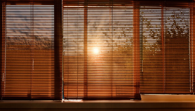 Window Faux Wood Blinds
