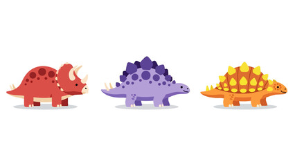 Baby dinosaurs, vector illustration design © Isha